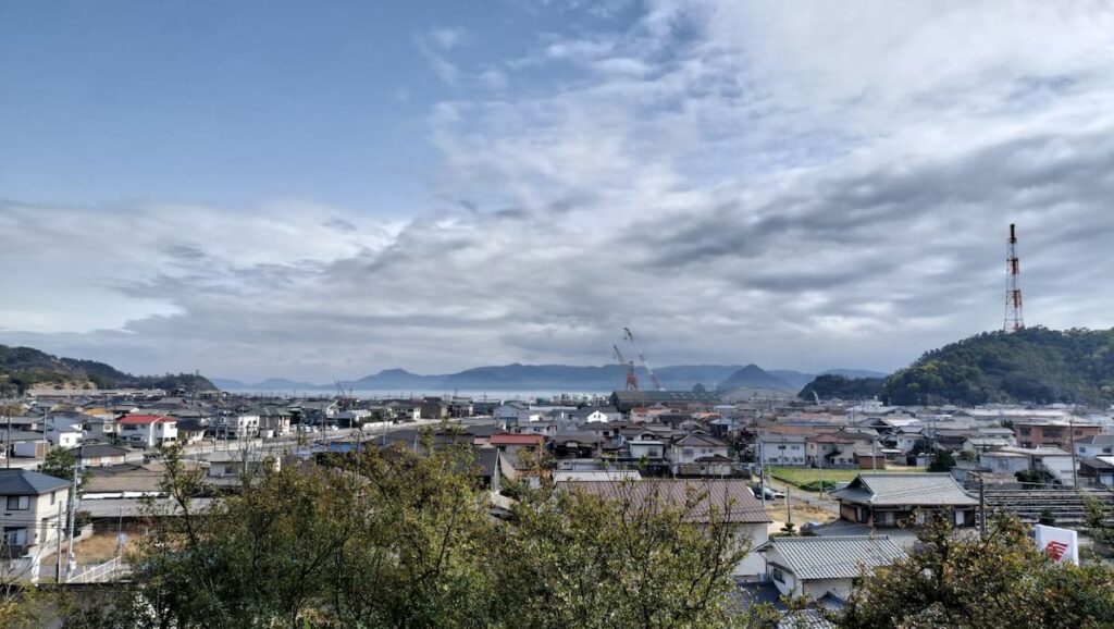 2階からの景色