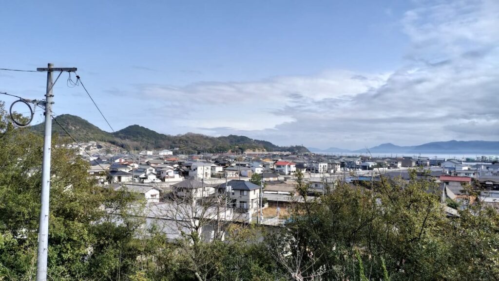 2階からの景色