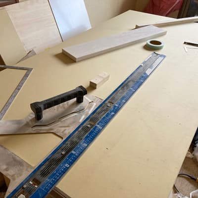 セルフリフォームで作ったワークスペース